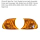 For BMW 325Ci Turn Signal/Parking Light 2001 Passenger Side Amber Lens