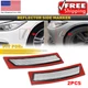 Clear Lens Front Bumper Reflector Side Marker Light For BMW F30 F31 3-Series New