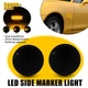 Smoked Lens LED Front Fender Marker Signal Lights For 1989-2015 Mazda MX-5