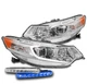 FOR 09-14 ACURA TSX [HID MODEL] LED CHROME PROJECTOR HEADLIGHTS LAMPS W/BLUE DRL