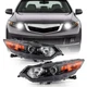 Headlights Assembly Pair Fit For 2009-2014 Acura TSX OE Style Xenon Left+Right