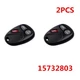 2Pcs Remote Keyless Entry Key For GMC Sierra Suburban Sonoma 1999-2001 15732803