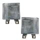Pair Park Signal Lights for 1983-1988 Chevy GMC Pickup Blazer Clear Lens 
