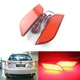 2X RED LENS REAR BUMPER REFLECTOR LED BRAKE LIGHTS FOR SUBARU XV CROSSTREK 13-15