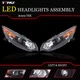 For Acura TSX 2009-2014 Left & Right Headlights Headlamps Assembly 33151TL0A02