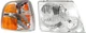 EXPLORER 04-05 HEAD LAMP RH Assembly Halogen 2-pc Kit with Corner Light