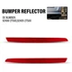 Rear Bumper Reflector Red Fit For 2014-2015 Kia Optima Left+Right Pair Set