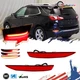 3-in-1 Red Lens LED Turn Signal Brake Tail Lamps For 2018-2022 Chevrolet Equinox