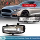 LED DRL Fog Lights For 2018-2023 Ford Mustang Lamps w/ Sequential Turn Signal