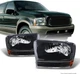 Headlight for 99-04 Ford Excursion F250 F350 F450 F550 Superduty Black Housing