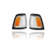 Cornering Light for 89-91 Toyota Pickup 2WD Black Pair 8161089175, 8162089175