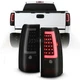 For 2003-2006 Chevy Silverado 1500 Pickup LED Tube Smoke Tail Lights Brake Lamps