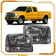 For Ford Excursion 2000-2004 Headlights Assembly Pair Front Left + Right Sides