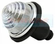 LUCAS L594 STYLE CLEAR SIDE/INDICATOR LIGHT CLASSIC MINI LAND ROVER *GLASS LENS*