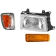 Headlight Kit For 1993-1998 Toyota T100 Right 3pc