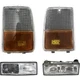 Headlight For 1987-1990 Chevrolet Caprice Left and Right With Corner Lights