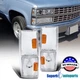 Fits 1988-1993 GMC Sierra Suburban Yukon Signal Lamps Corner Lights