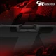 Black Rear Bumper Step Pad w/ Sensor Holes for 2008-2012 Ford F-250 F-350 SD