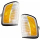 For 1995 Mercedes-Benz E300 Park/Signal Lights Driver and Passenger Side Pair