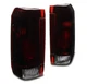 For 87-96 Ford F150 F250 F350 Bronco Pickup Tail Brake Light Lamp Red/Smoke Lens