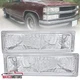 Bumper Lights Fits 1988-1998 Chevy Silverado GMC C10 Pickup C/K W/ Turn Signal