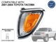 For Chrome Bezel Corner Light 2001-2004 Toyota Tacoma Driver Left Side TO2520161