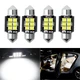 4X DE3175 31MM LED Interior Dome Map Trunk Light Festoon Bulbs for Toyota Camry
