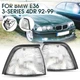 Parking Corner Signal Lights Pair Set For 1992-1999 BMW 3 Series E36 4DR Sedan