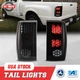 LED Tail Lights For 1993-1997 Ford Ranger Rear Brake Lamps Smoke Lens Pair LH&RH