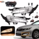 KUAFU Fog Lights For Kia Optima 2011-2013 (Except HYBRID) w/Brackets Clear Pair