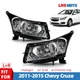 Halogen Headlight Headlamp with Bulb Chrome Left+Right For 2011-2015 Chevy Cruze Halogen Headlight Headlamp with Bulb Chrome Left+Right For 2011-2015 Chevy Cruze