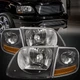 For 1997-2003 Ford F150 Expedition Lightning SVT Headlights FO2502182 FO2503182