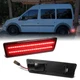 2PCS Red Rear Bumper LED Side Marker Lights For 2010-2013 Ford Transit Connect