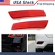 For Infiniti FX35/FX50/FX37 09-2013 LED Rear Bumper Reflector Tail Brake Light X