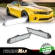 2PC Clear Lens Front Side Marker White LED Lights For Chevrolet Camaro 2010-2015