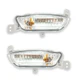 Turn Signal Lights for 21-23 Honda Ridgeline w/Parking Left & Right Pair/Set