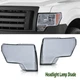 Fit For 2009-2014 Ford F150 F-150 Smoked Headlight Replacement Lens Left+Right