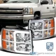 Fits 2007-2013 Chevy Silverado 1500 2500HD 3500HD Headlights Lamps LED Light Bar Fits 2007-2013 Chevy Silverado 1500 2500HD 3500HD Headlights Lamps LED Light Bar