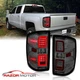 For 2014-2018 Chevy Silverado 1500 2500 3500 G4 Red/Smoke LED Taillights Pair