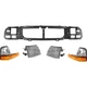 Corner Light Header Panel Headlight For 98-2000 Ford Ranger Kit
