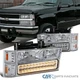Fits 94-98 Chevy C/K 2500 3500 Tahoe Suburban Clear Headlamps+LED Bumper Corner
