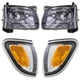 Headlight Kit For 2001-2004 Toyota Tacoma Driver and Passenger Side Code 1C8