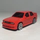 Maisto 1988 BMW 3 Series M3 (E30) Red 1:64 Diecast Collectible Diorama Model Car