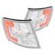 For Honda Accord 1994-1997 Anzo Chrome Crystal Turn Signal/Corner Lights