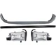 Bumper Cover Headlight For 94-2001 Dodge Ram 1500 Kit Front