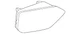 Genuine Subaru Reflector 84913AL161