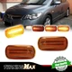 2PCS Sequential LED Side Marker Signal Lights Amber For Honda Civic Si CRV Jazz