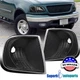 Fits 1997-2003 Ford F150 Expedition Corner Lamps Turn Signal Lights Black
