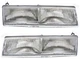  Driver and Passenger Side Headlight For Mercury Cougar 1989-1994