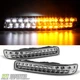 1999-2006 GMC Sierra 00-06 Yukon LED Bumper Corner Parking Signal Lights Lamps